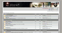 Desktop Screenshot of forum.alltopic.de